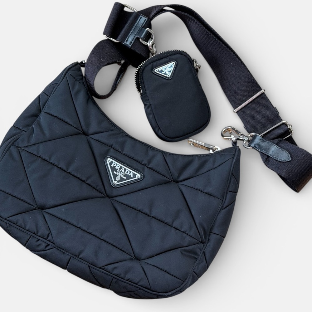Prada Black Quilted Women's Bag